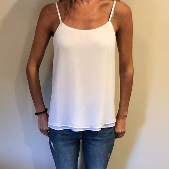Alice + Olivia Tops - Alice + Olivia White Tank Top